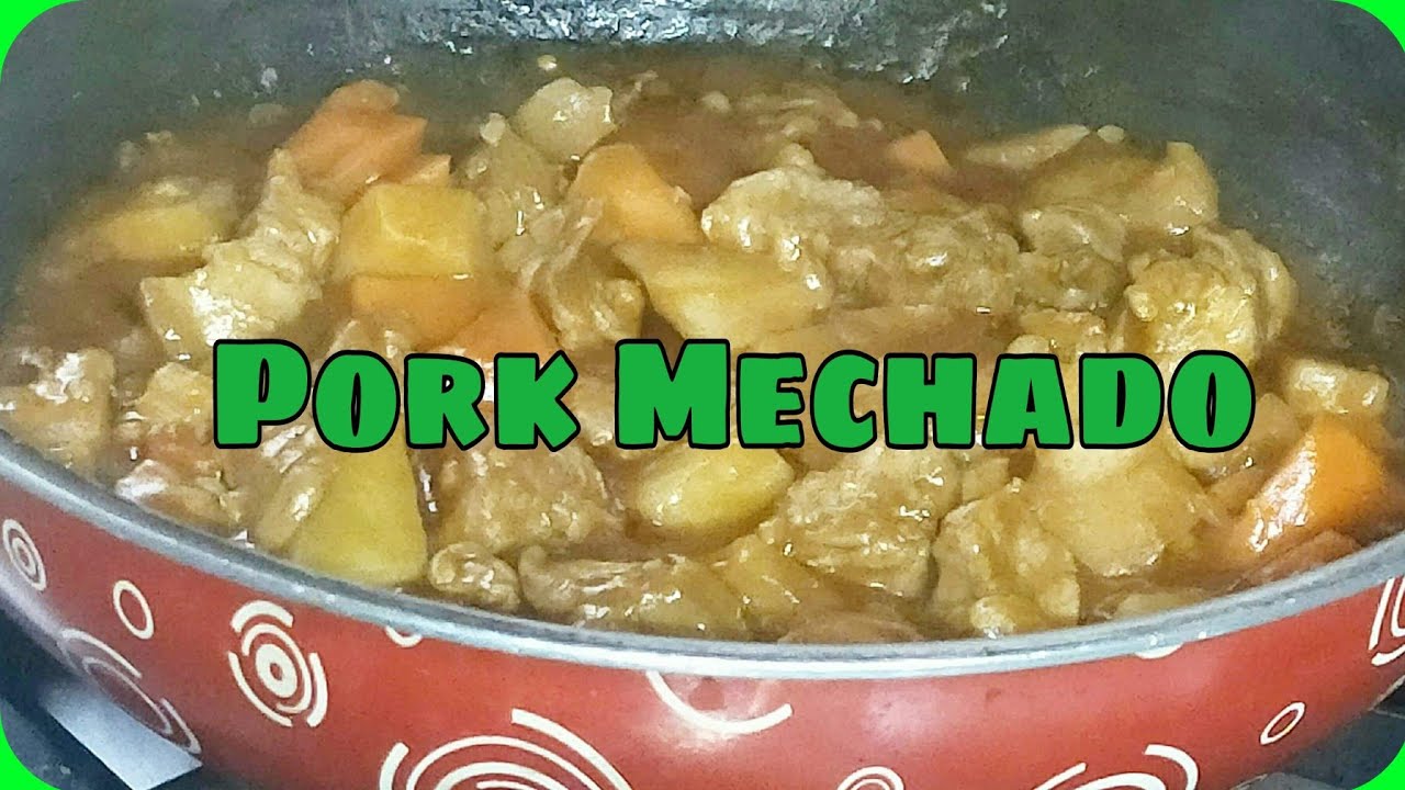 How to Cook Pork Mechado PH Recipe YouTube