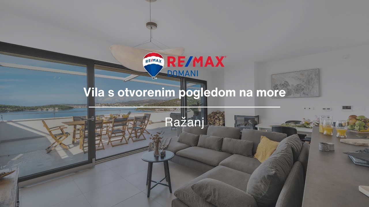 Luksuzna i potpuno opremljena Vila s otvorenim Pogledom na More – Ražanj