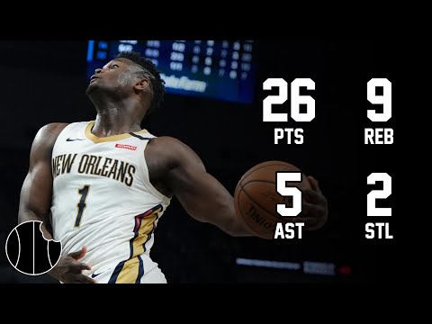 Zion Williamson Highlights Jazz Vs Pelicans 13th Dec 2022 