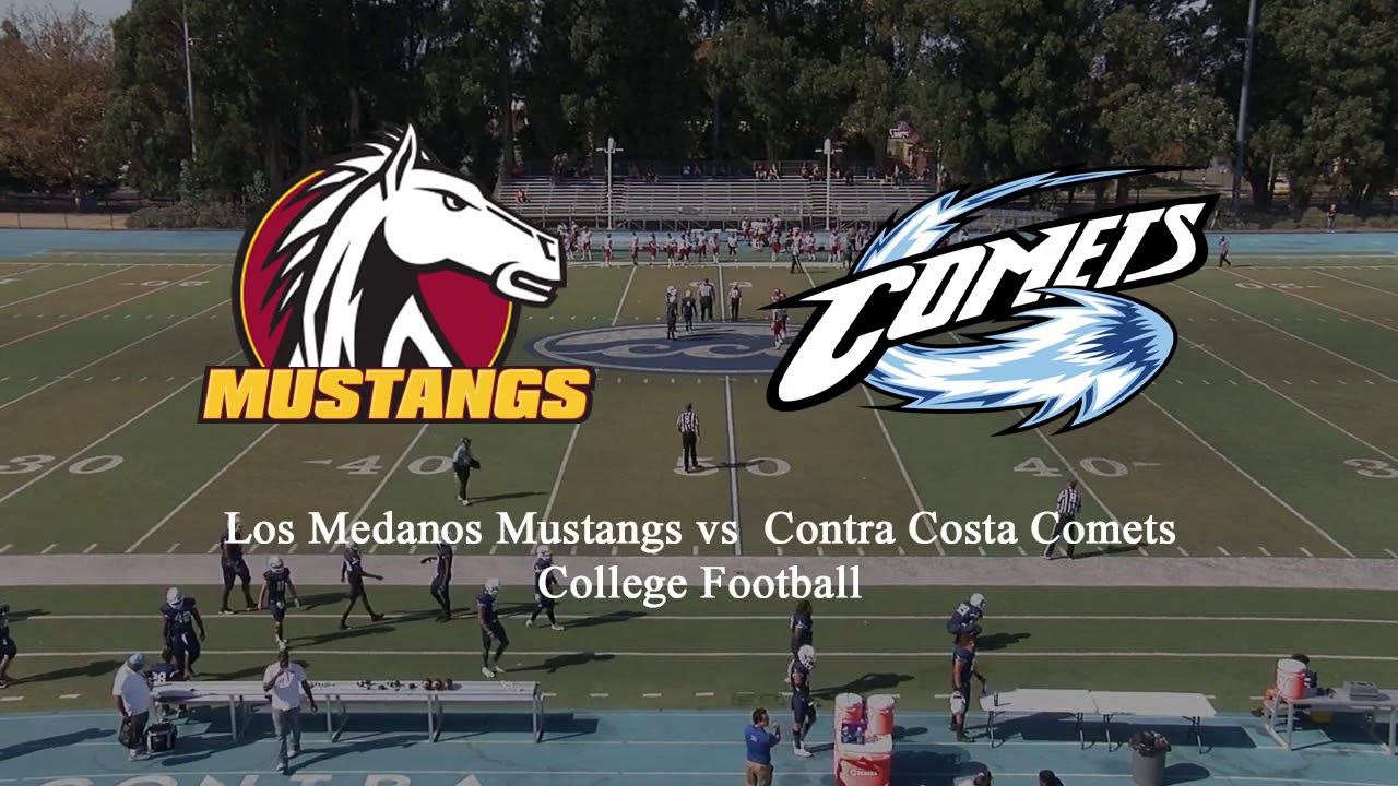 10/26/19 Los Medanos Mustangs vs Contra Costa Comets Football - YouTube