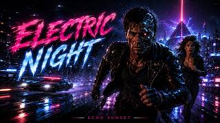 ELECTRIC NIGHT | Futuristic 80s Synthwave / Cyberpunk Retrowave | Echo Sunset