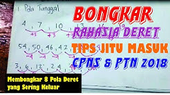 Rahasia Deret Angka Tips dan Trik Mudah - Durasi: 40.20. 
