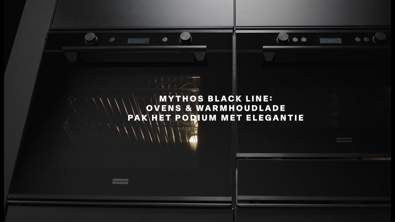 FRANKE MYTHOS BLACK LINE - OVENS & WARMHOUDLADE