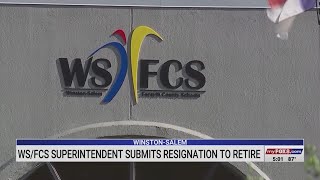 Winston-Salem/Forsyth County Schools Superintendent Don Phipps announces retirement