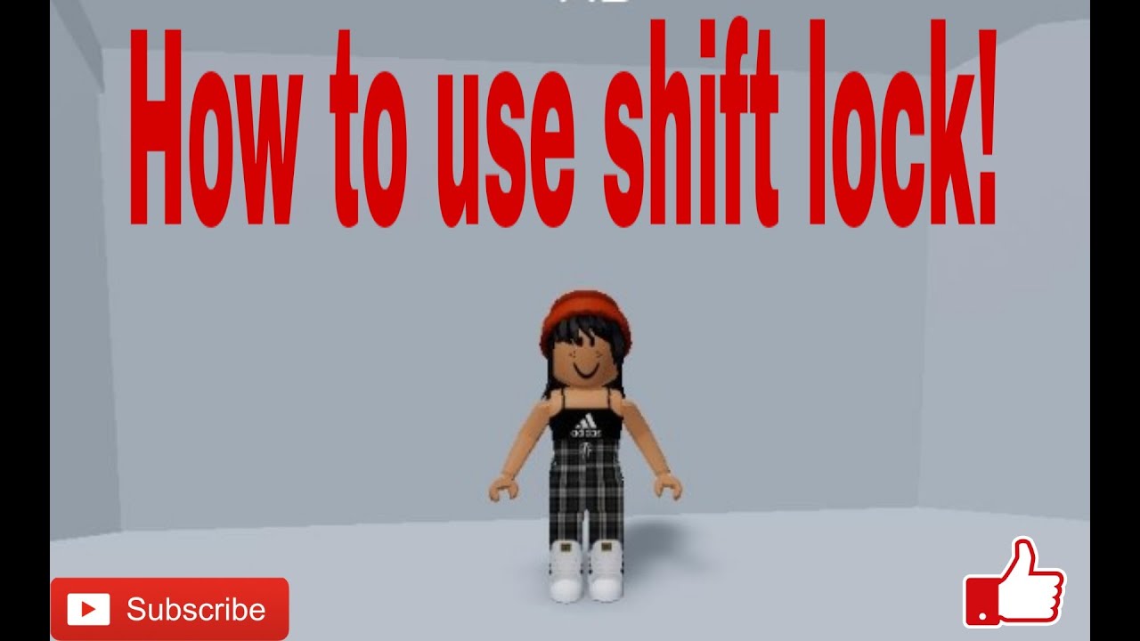 How to use shift lock in The Tower of Hell