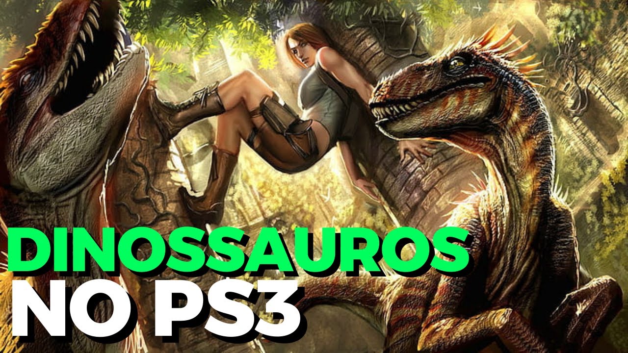 MELHORES GAMES DE DINOSSAURO PRA PS2 