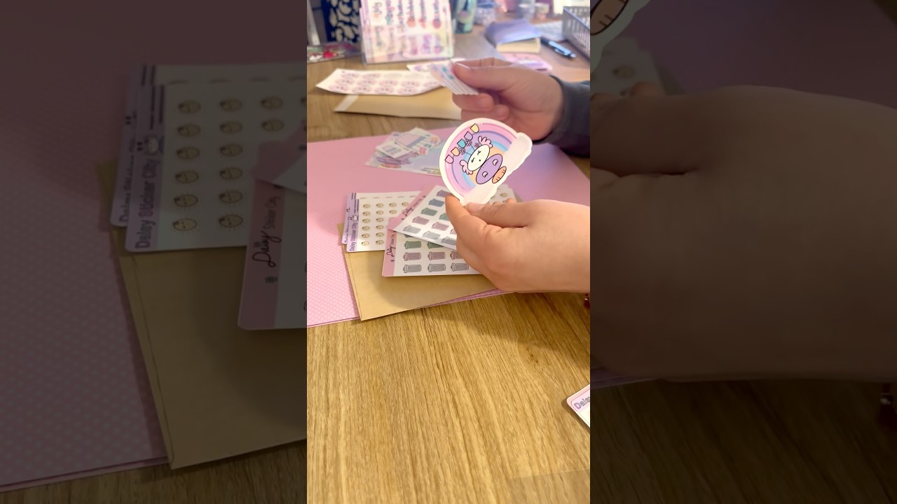 Working on some Etsy orders. Daisy Sticker City 