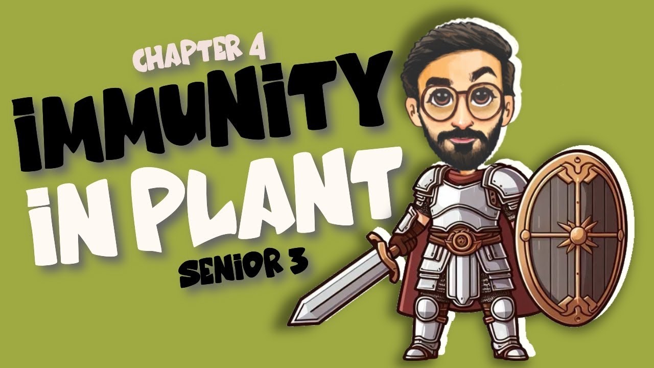 Biology | chapter 4 | immunity in Plant | senior 3 | Dr Mustafa Khedr