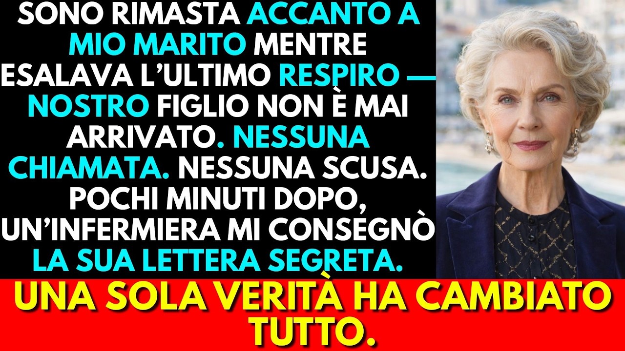 Mio Figlio Ha Abbandonato Mio Marito Sul Letto Di Morte… La Sua Lettera Segreta Ha Cambiato Tutto