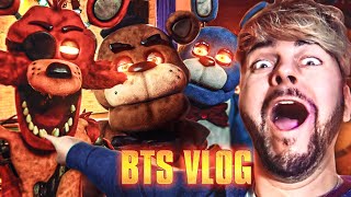 ON SET with the ANIMATRONICS! (EXCLUSIVE FNAF Movie Vlog)
