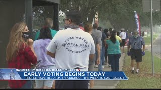 Early voting begins across East Texas