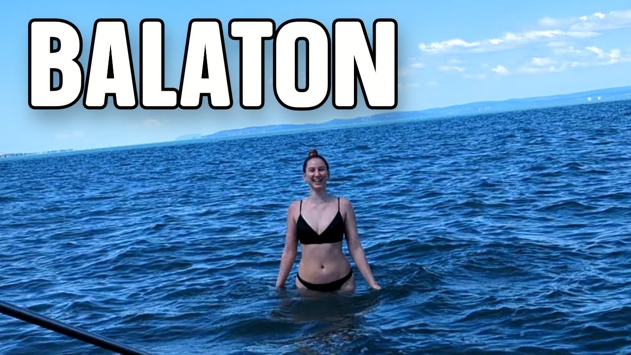 Koupání v Balatonu | ROADTRIP do Itálie 🇮🇹