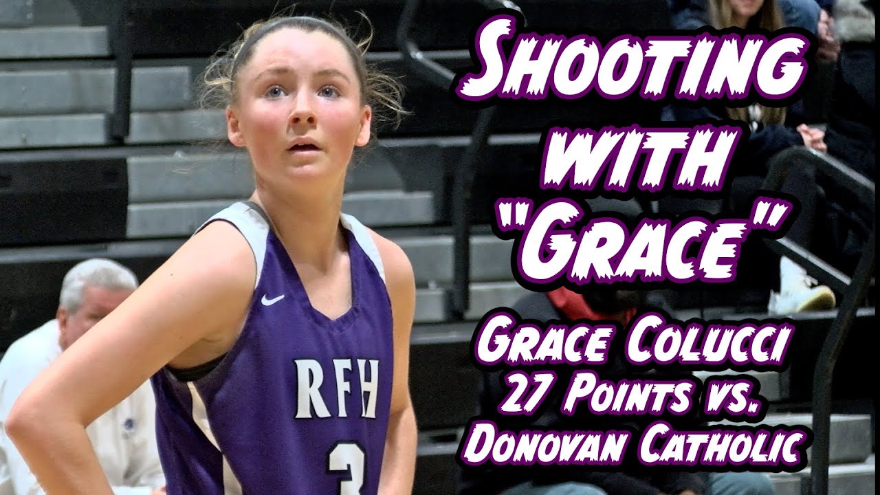 Rumson-Fair Haven 70 Donovan Catholic 55 | SCT Quarterfinal | Grace Colucci 27 Points!