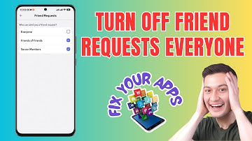 How to Turn Off Friend Requests Everyone on Discord | Stop Unwanted Invites Now