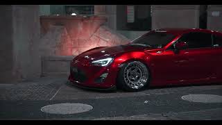 Metallic Red Toyota 86 4K