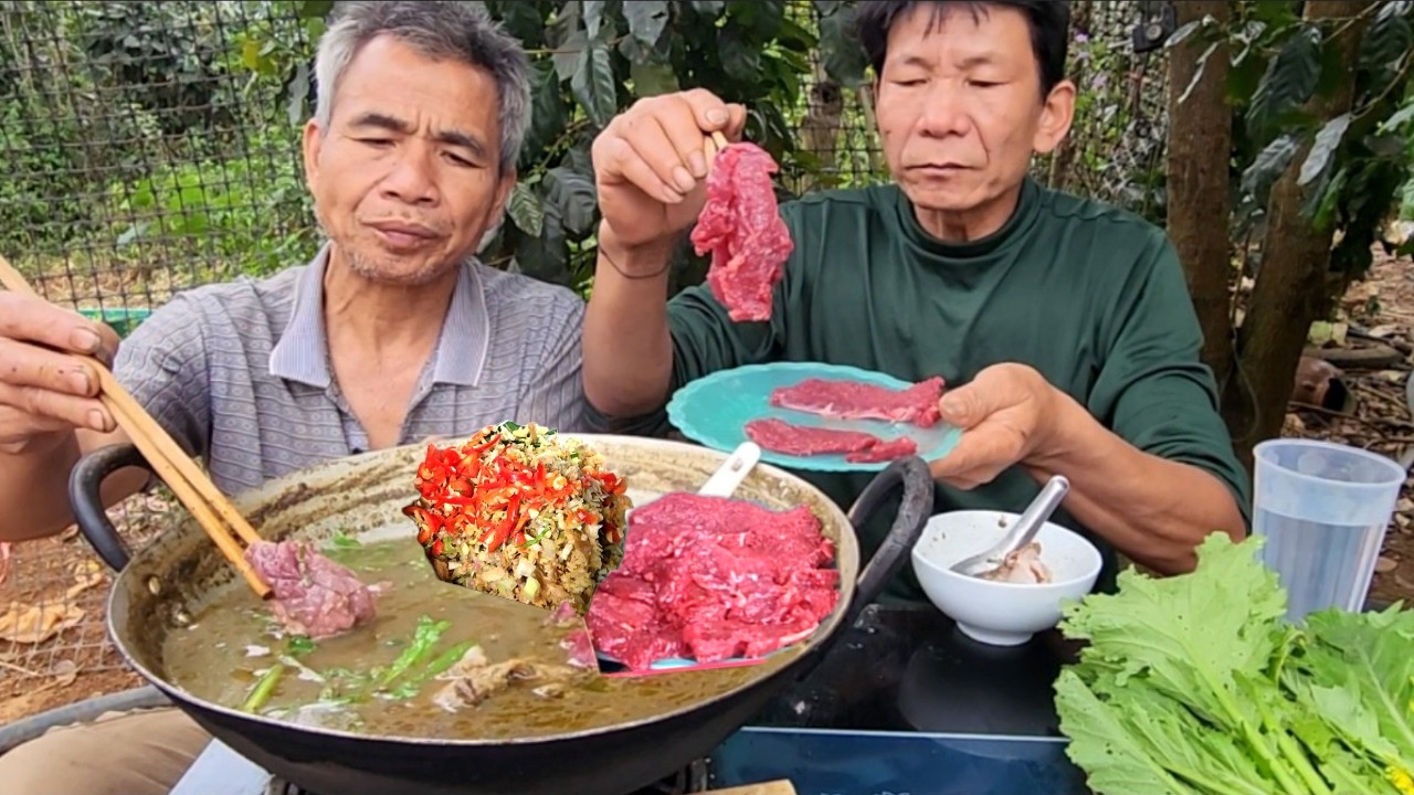 LÃO KỀU TV | ĐẶC BIỆT NỒI VÃI PỊA NÓNG HỔI ĐẶC SẢN KINH DỊ CỦA TÂY BẮC