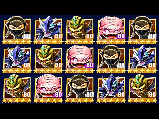 ケ*ノ様 プロ格ヒーローズ　まとめ All Gold Level 80 Characters Starting With 'K' | TMNT Legends