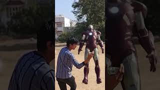 Iron Man Punched by Quicksilver #shorts #ironman screenshot 1