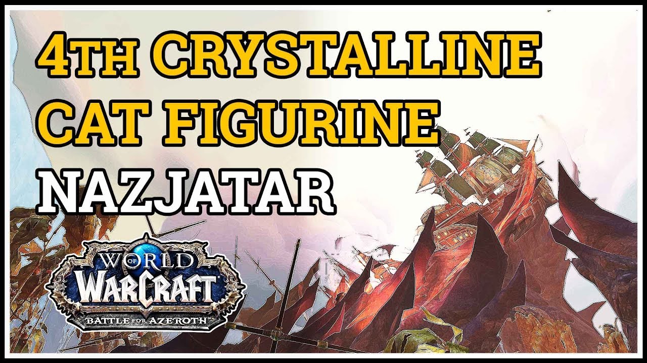 Crystalline Cat Figurine 4 Location WoW Imperial Gardens YouTube