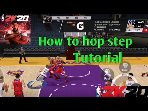 Nba 2k20 mobile | how to hop step 