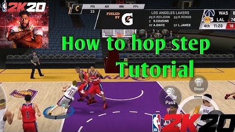 Nba 2k20 mobile | how to hop step tutorial
