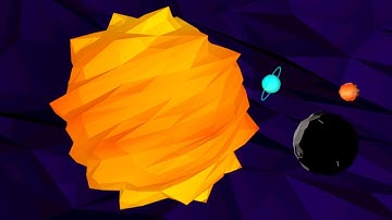 Animated low poly  Solar System (Pt. 1) | The Sun (Autodesk Maya 3d Tutorial)