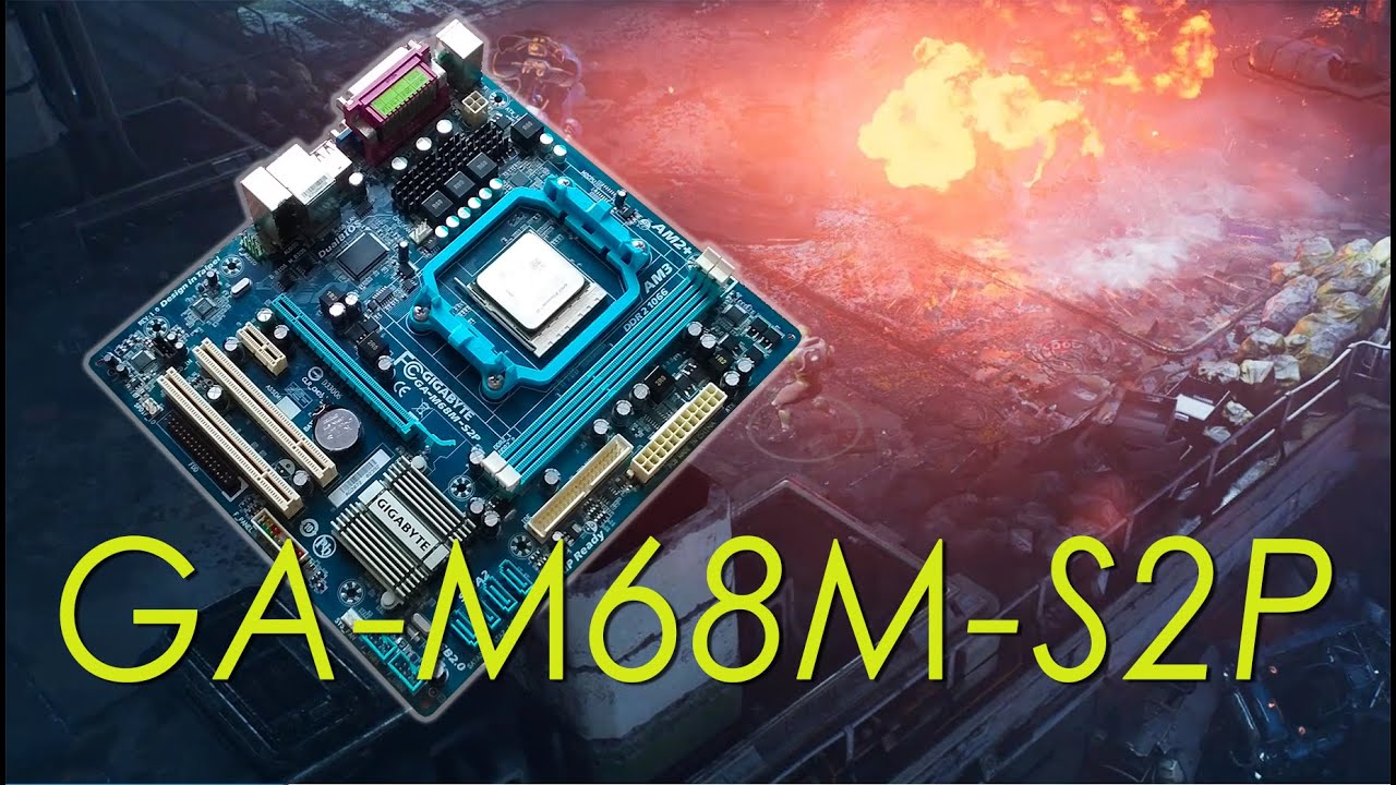 GAM68MS2P motherboard in 2021. YouTube
