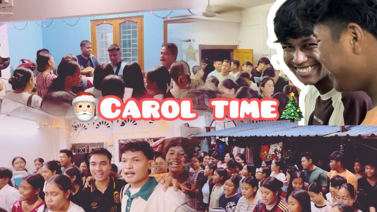 Bye bye Colony 🏠🎶 | Christmas carol dollygung party ❤️❤️