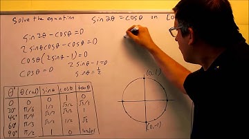 Solving Trig Equations With Double Angles: Ex 12