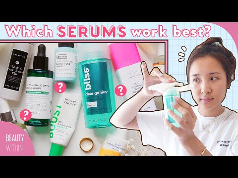 Top Niacinamide, Retinol, AHA & BHA Serums for Acne, Hyperpigmentation & Large Pores!