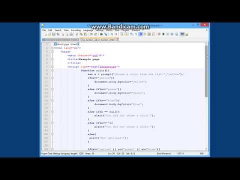 JavaScript function call in JavaScript function. HD demonstration ( demo ) video