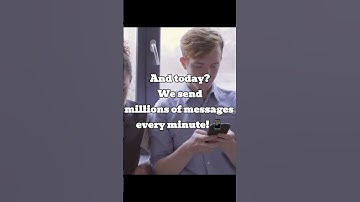 The First Text Message Ever Sent in 1992! 📱 | Did You Know?