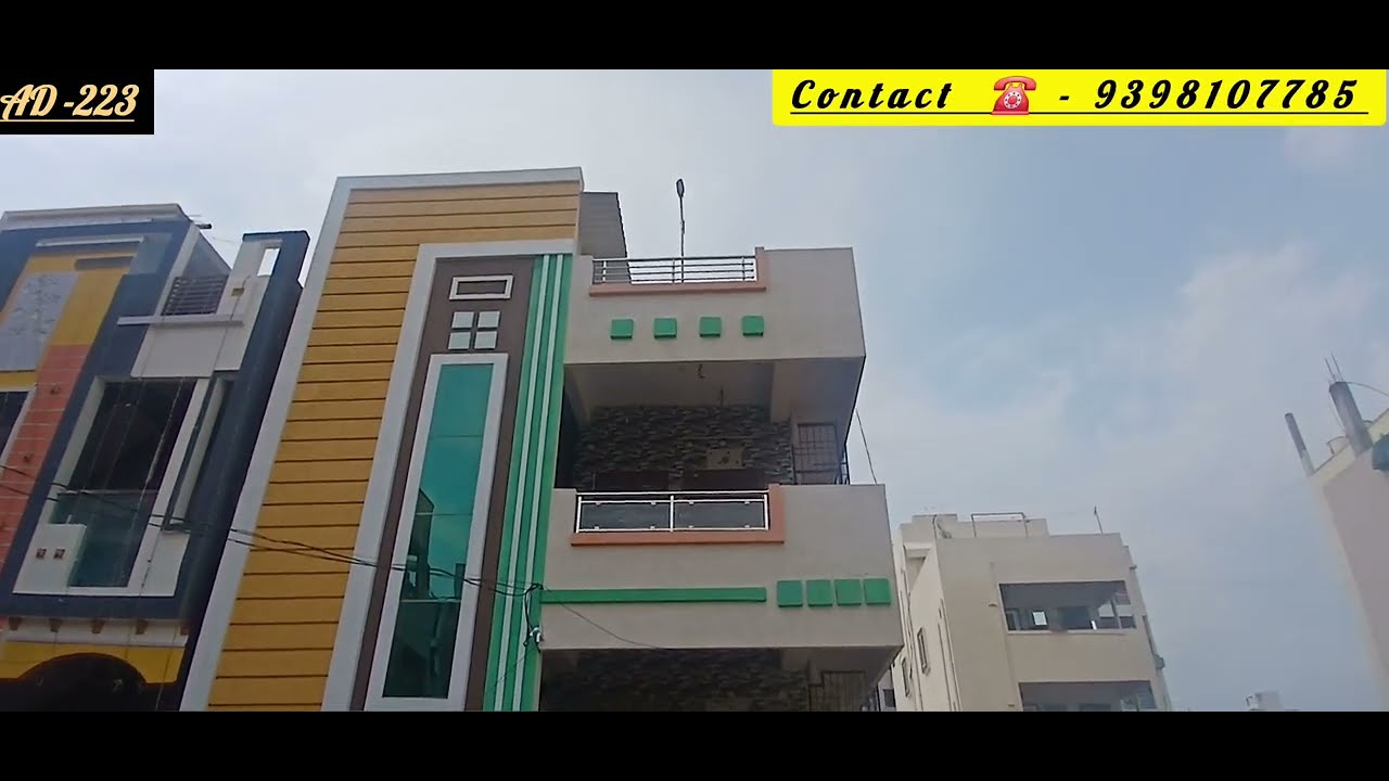 Ad-223) G+1 #independent #houseforsale in #vijayawada #singnagar #totavaristreet ♥️ 