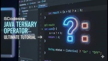 Master the Java Ternary Operator (?:) in Seconds! #Java ☕💻
