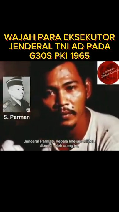 Video Langka Wajah Para Eksekutor Jenderal TNI AD Pada G30S PKI 1965 #shorts