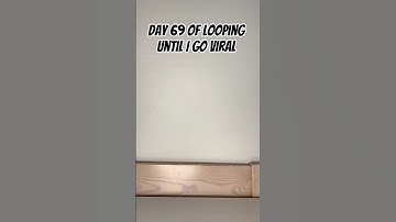 Day 69 of looping until I go viral #shorts #loop #challenge #viralvideo #funny