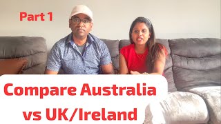 Compare UK part 1 / Ireland to Australia | Informations about Australia | Australian Malayalam vlog.