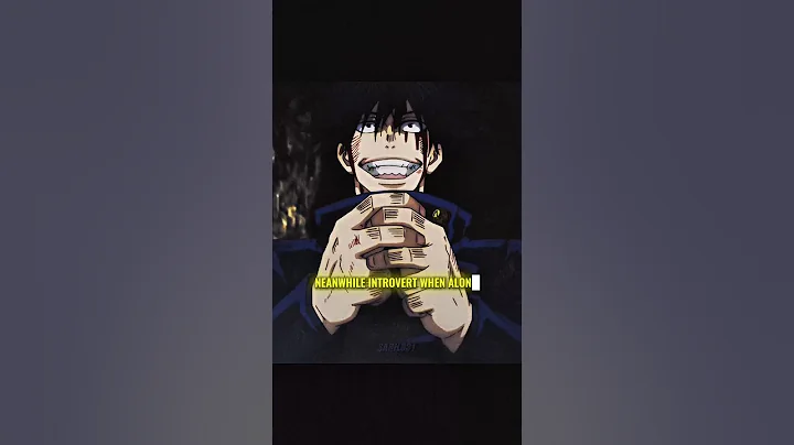 [ Introvert When He Is Alone 😈] #anime #gojosatoru #jujutsukaisen #amvedits