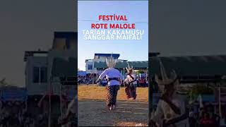 Festival Rote Malole dengan Tampilan Musik traditional adat budaya Tarian Kakamusu, Sanggar Maifali