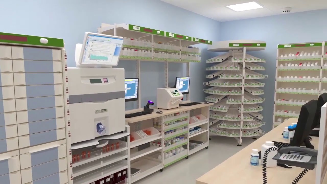 Outpatient Pharmacy Example Layout - YouTube