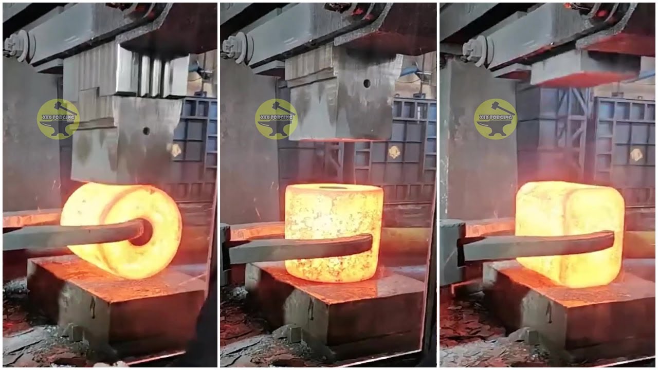 Billet In Forging How To Professionally Forge Steel Billets EP133 #satisfying #forging # ...