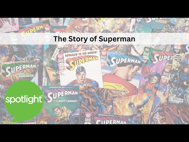 Thumbnail for The Story of Superman | practice English with Spotlight