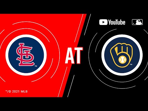 Cardinals at Brewers | MLB Game of the Week Live on YouTube