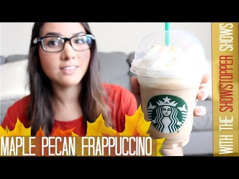 Starbucks Maple Pecan Frappuccino with The Showstopper Shows