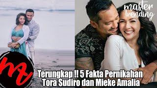 Berawal Dari Perselingkuhan, Ini 5 Fakta Pernikahan Tora Sudiro Dan Mieke Amalia