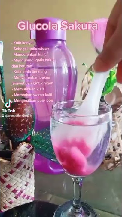 PUTIH ALAMI DENGAN RUTIN MINUM GLUCOLA SAKURA #bpom #bebesgula #lagiviral