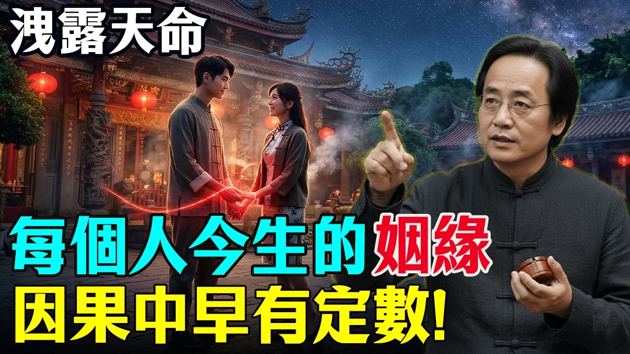 倪海廈：今生的姻緣，因果早有定數！揭秘「夫妻債」的真相，化解命中孽緣！#倪海廈 #因果 #夫妻關係 #心靈暖流 #易經 #情感 #國學智慧 #命理 #前世今生 #業力 #婚姻