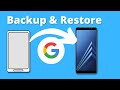 Google backup and restore on android