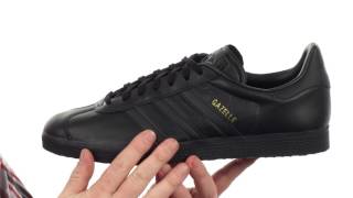 adidas originals gazelle leather sneakers