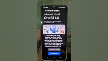 Samsung Galaxy S21 FE New Software Update One UI 6.0 #android #shorts #update
